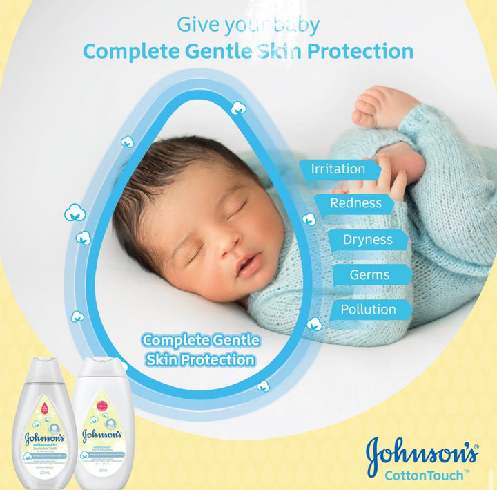 Johnsons Baby Cotton Touch Face Body Lotion 200ml 