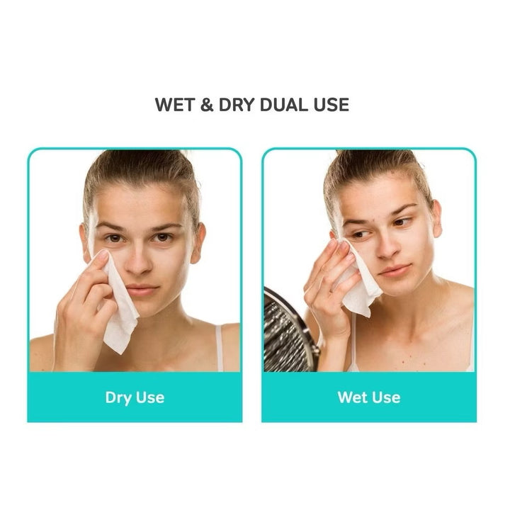 BzuBzu Skincare Cotton Towel 80 Sheets Value Pack