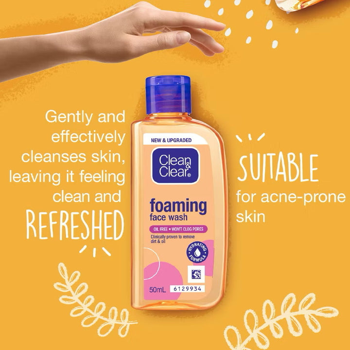 Clean & Clear Essentials Facial Foaming Wash 100ml