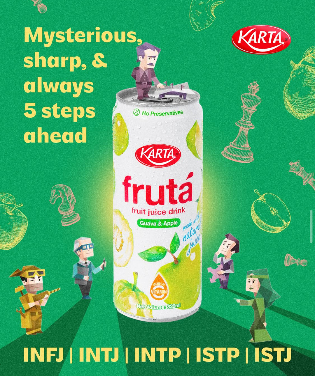 Karta Fruta Fruit Juice Drink 320ml
