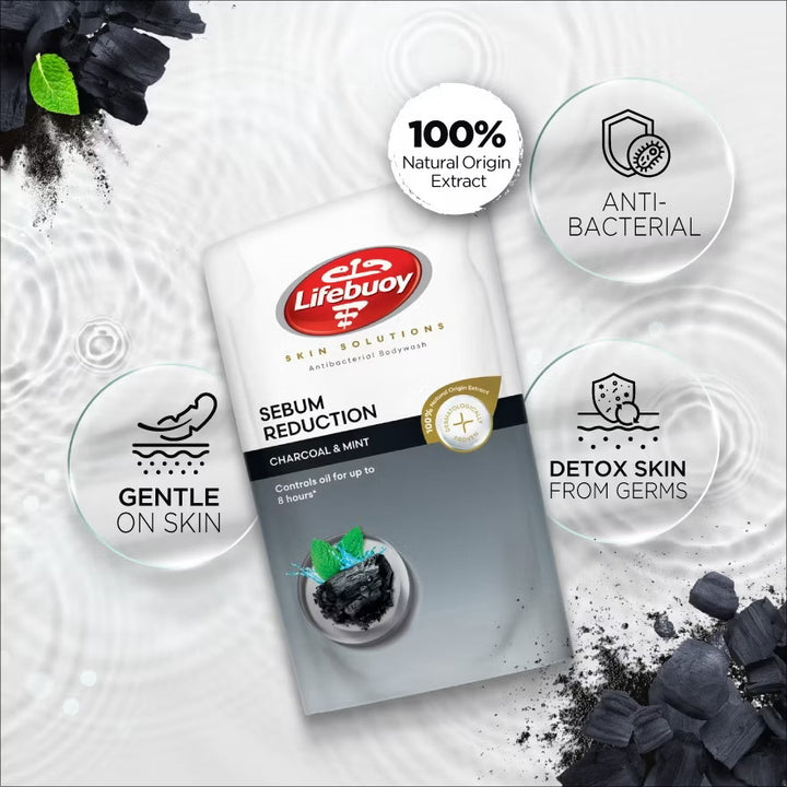 Lifebuoy Body Wash Charcoal 900ml