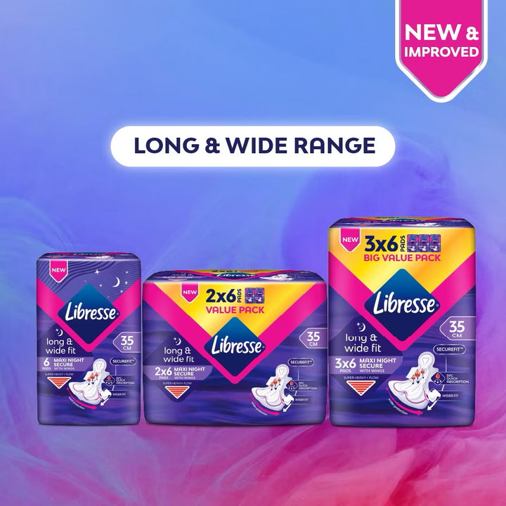 Libresse WBNightW 35cm (3X6) Big Value Pack