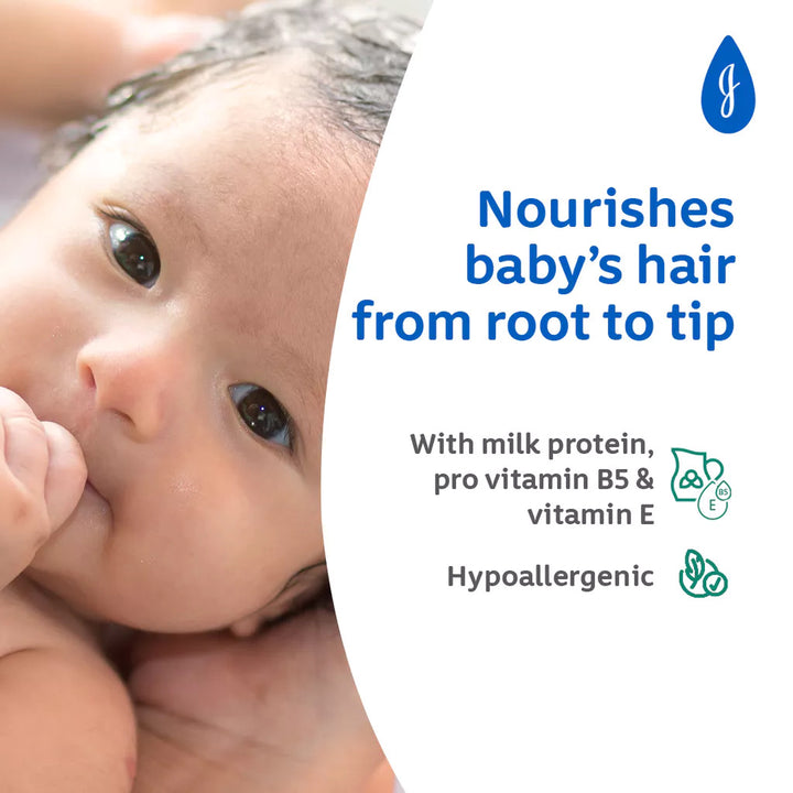 Johnsons Active Kids Milk Moisturizing Shampoo 500ml