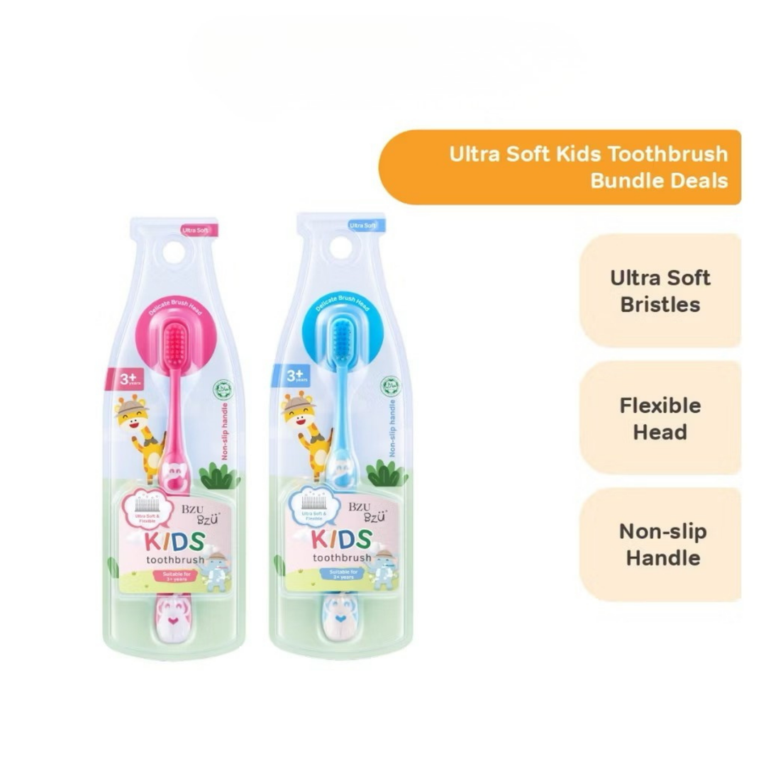 BzuBzu Kids Toothbrush Blue