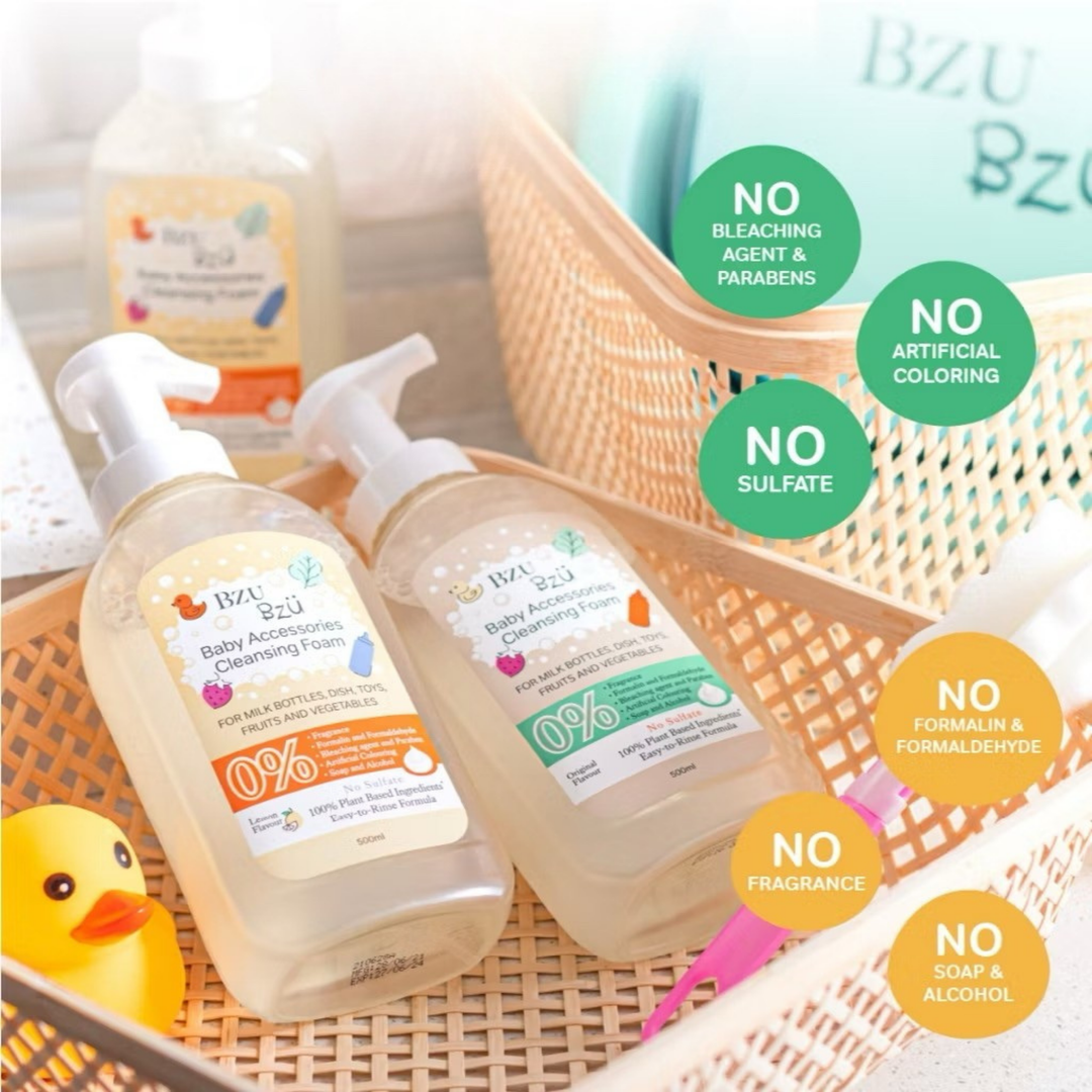 BzuBzu Baby Accessories Cleansing Foam Original 400ML Refill