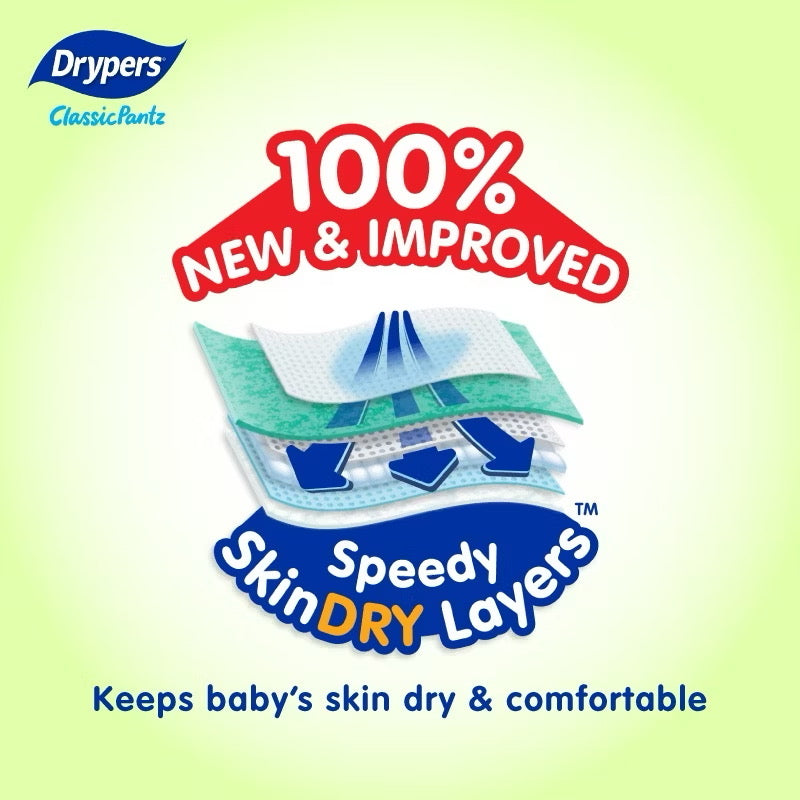 Drypers ClassicPantz L Convenience 16s