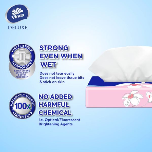 VINDA Deluxe Tissue 3 ply (S) 50S x 4