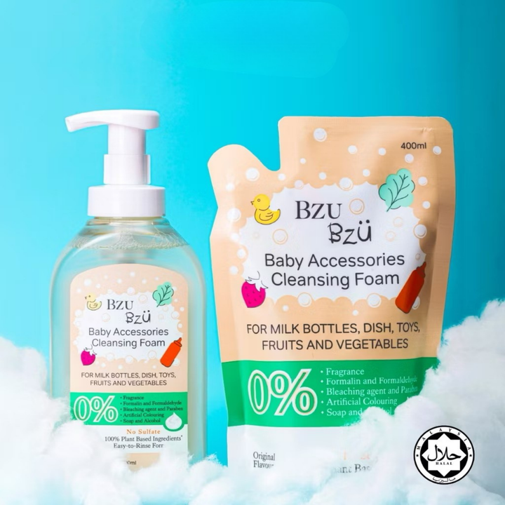 BzuBzu Baby Accessories Cleansing Foam Original 400ML Refill