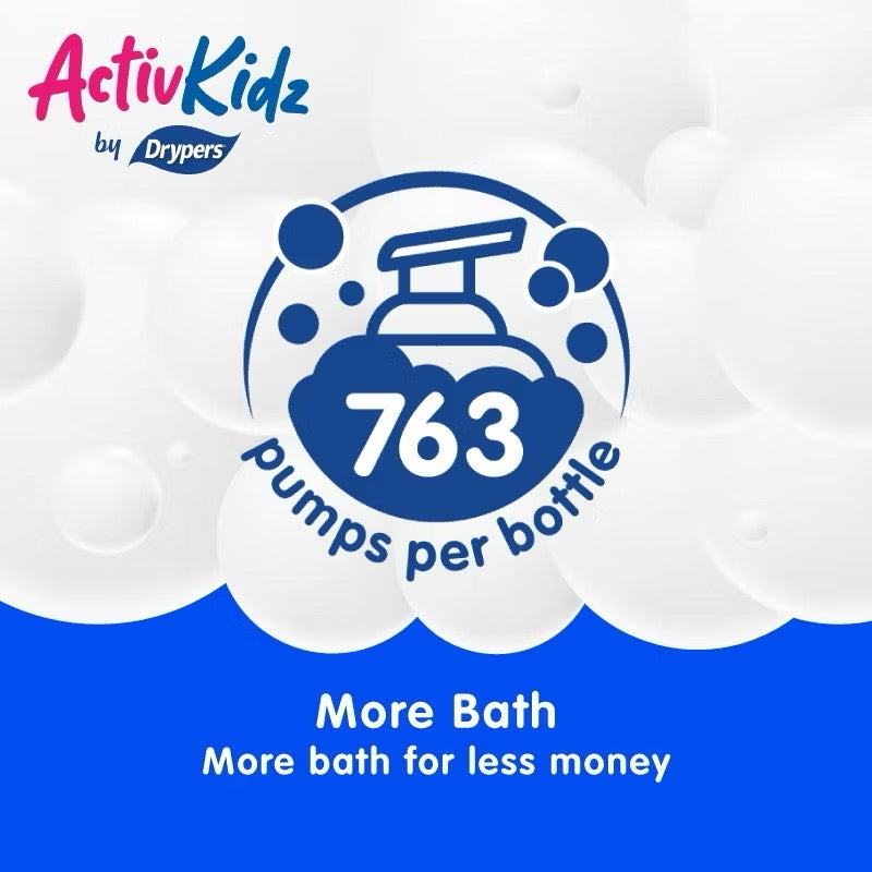 ActivKidz Drypers Anti Bacterial Anti Odour Shampoo 550ml