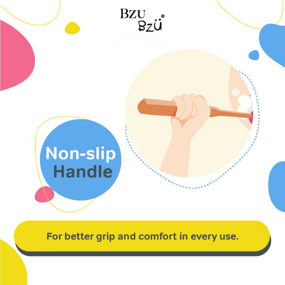 BzuBzu Kids Toothbrush For 8+ Years Twin Pack