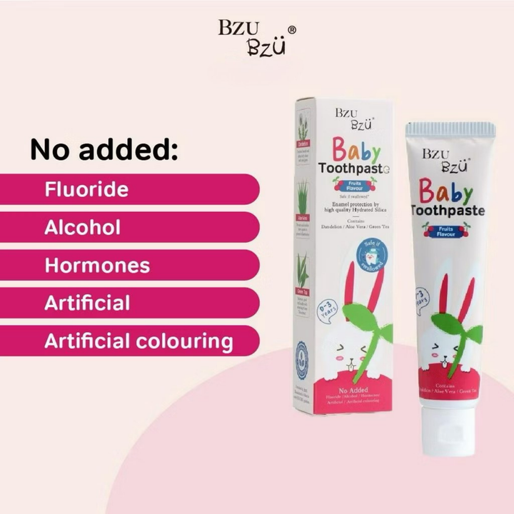 BzuBzu Baby Toothpaste 50G
