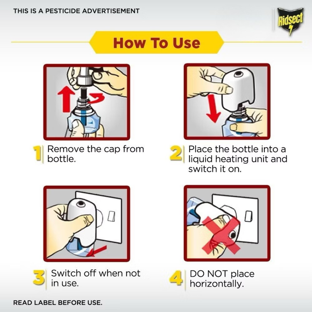 Ridsect Liquid 60N (Refill Pack) 60 nights/ 44ml