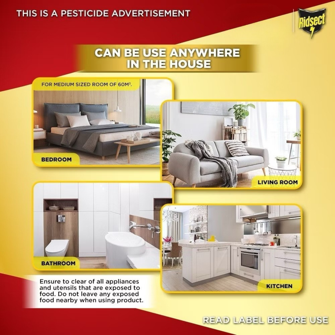 Ridsect Mat Floral Refill (Bonus Pack) 90 pieces + 30 pieces free