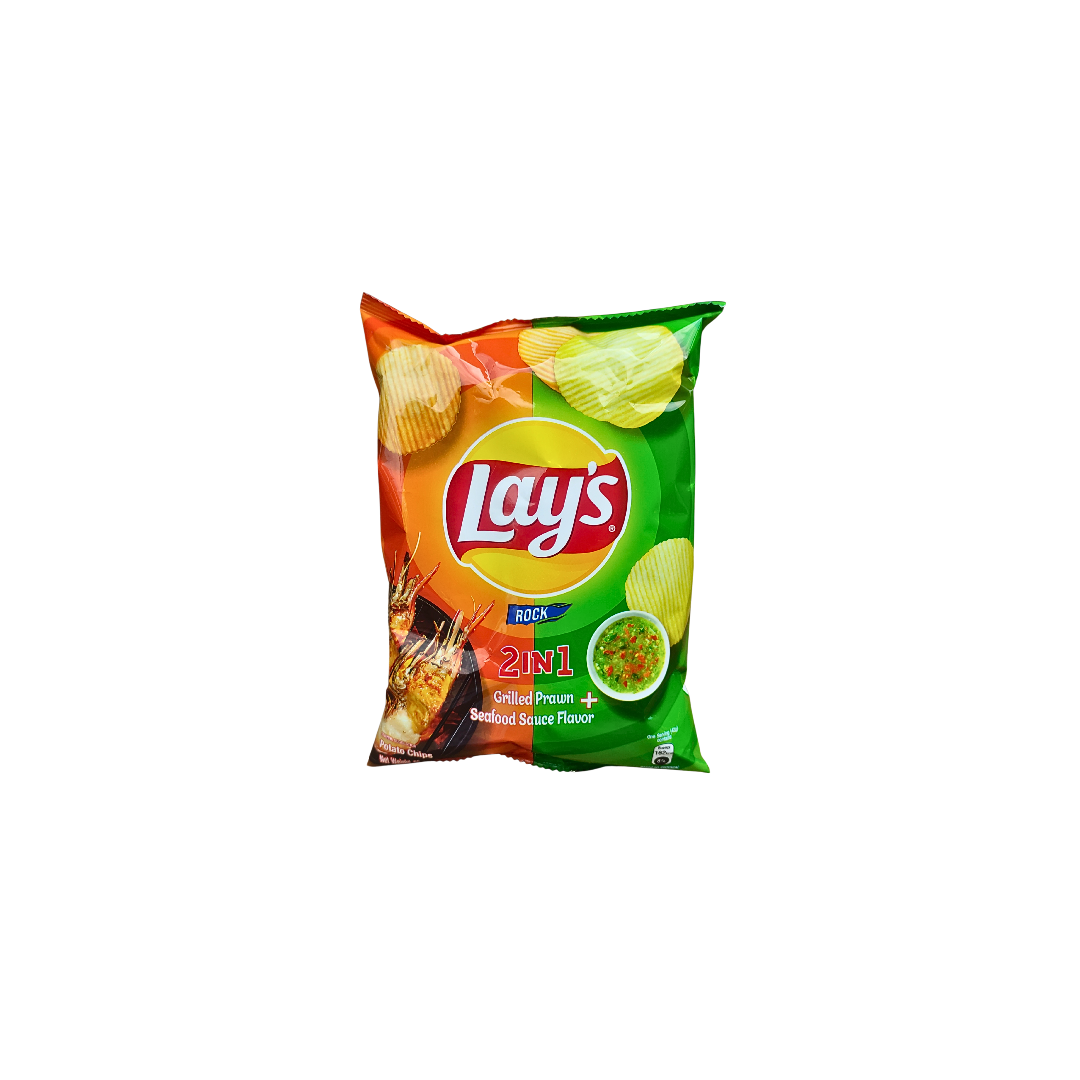 Lay's Potato Chips Grilled Prawn & Seafood Sauce 42G