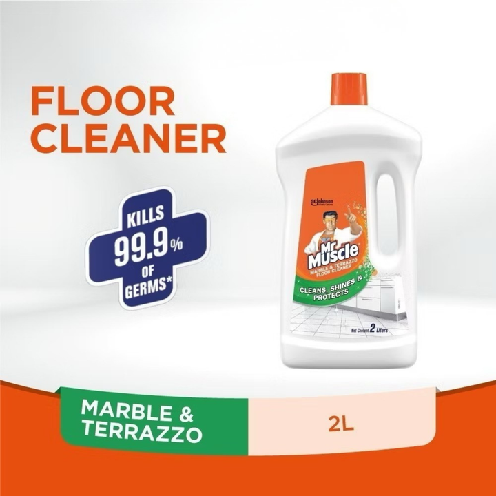 Mr Muscle Marble & Terrazzo 3-In-1 Floor Cleaner 2L