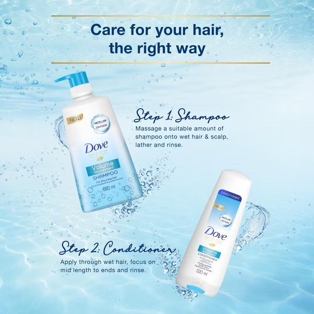 Dove Shampoo Volume Nourishment 650ml