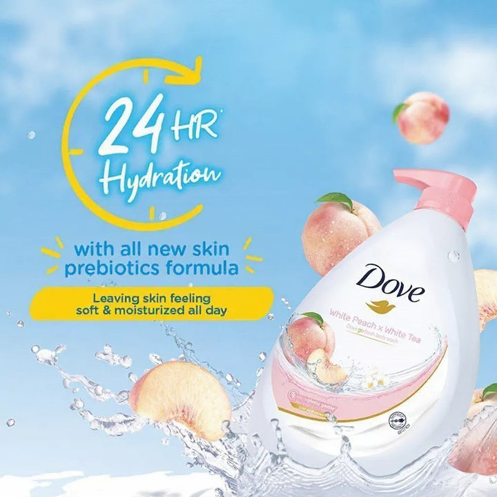 Dove White Peach Body Wash 1000ml