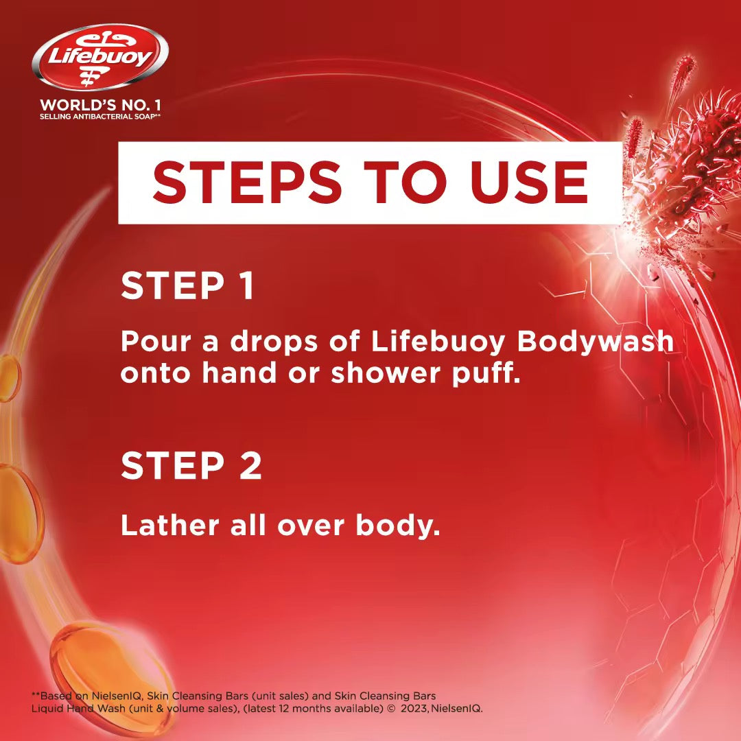 Lifebuoy Body Wash Total 10 275ml