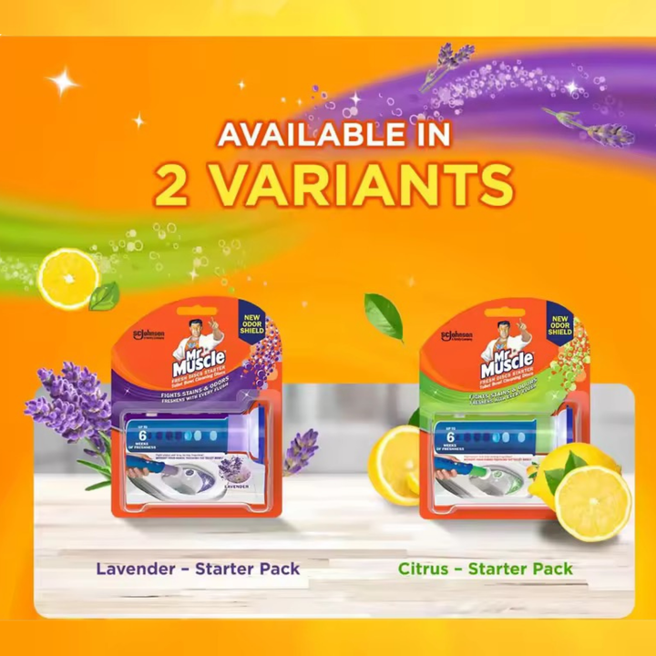 Mr Muscle Fresh Floral Starter Disc 6 discs/ 38g