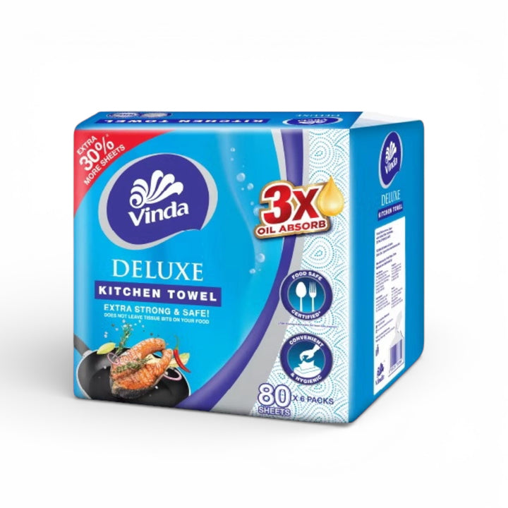 VINDA Deluxe SP Kitchen Towel 6x80s