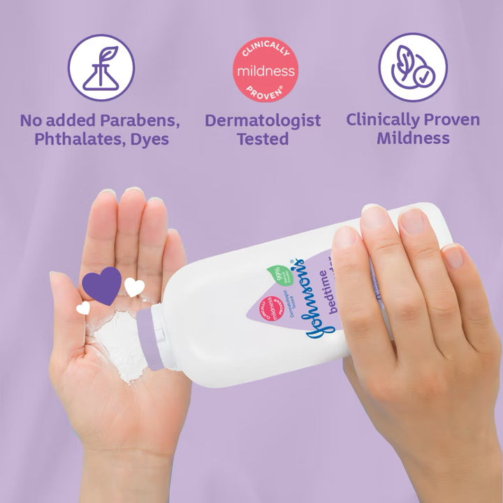 Johnsons Baby Bedtime Cornstarch Powder 500G