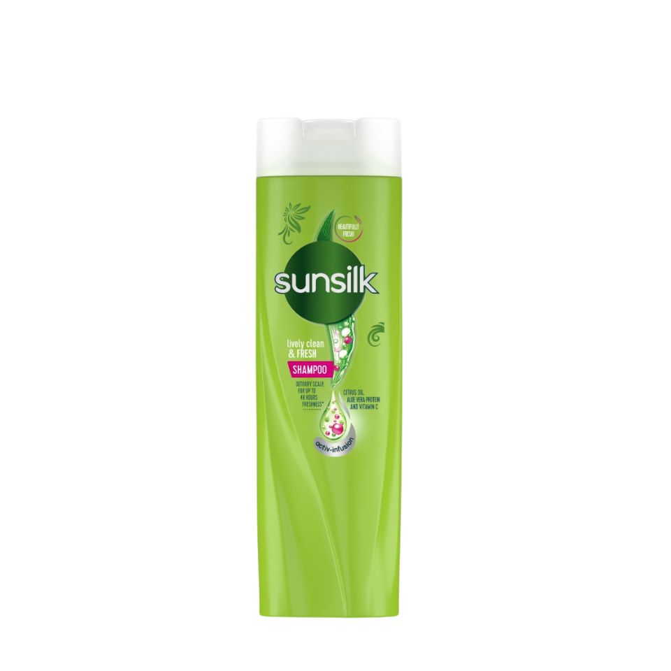 Sunsilk洗发露清洁和新鲜160ml