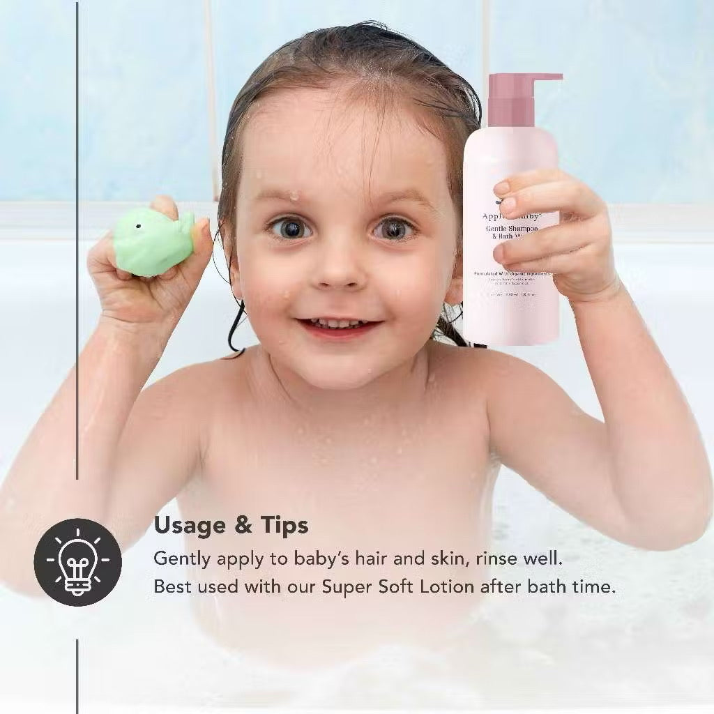 Applecrumby Gentle Shampoo & Bath Wash 250ml