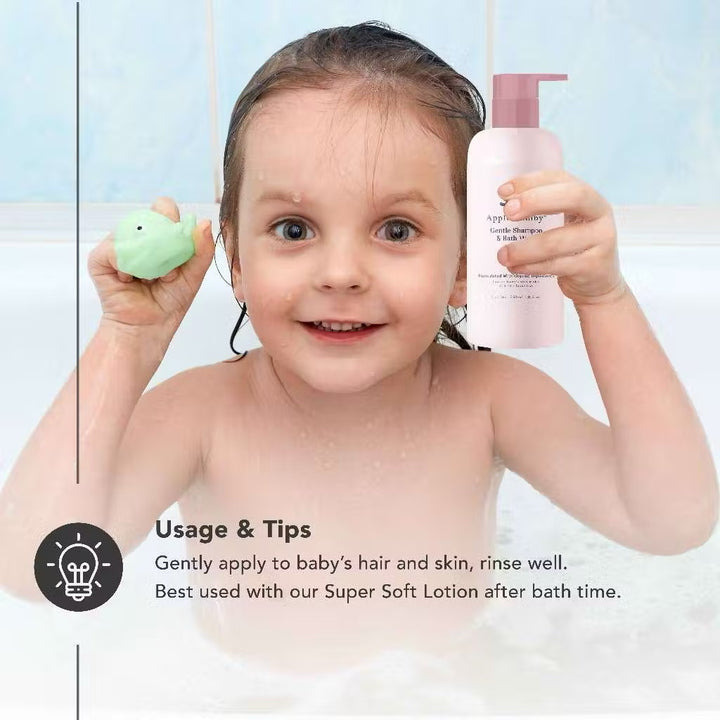 Applecrumby Gentle Shampoo & Bath Wash 250ml