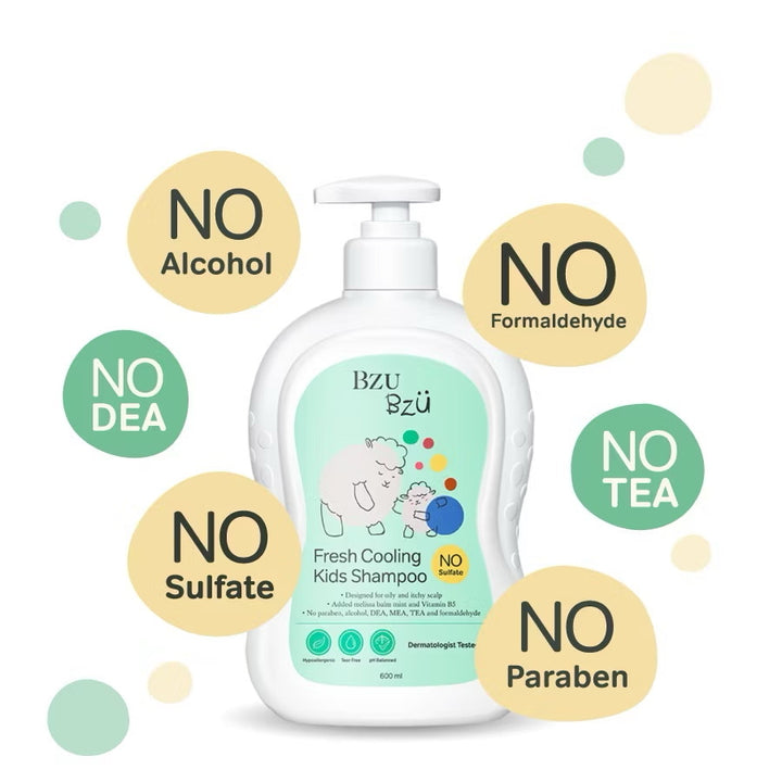 BzuBzu Fresh & Cooling Shampoo 600ml