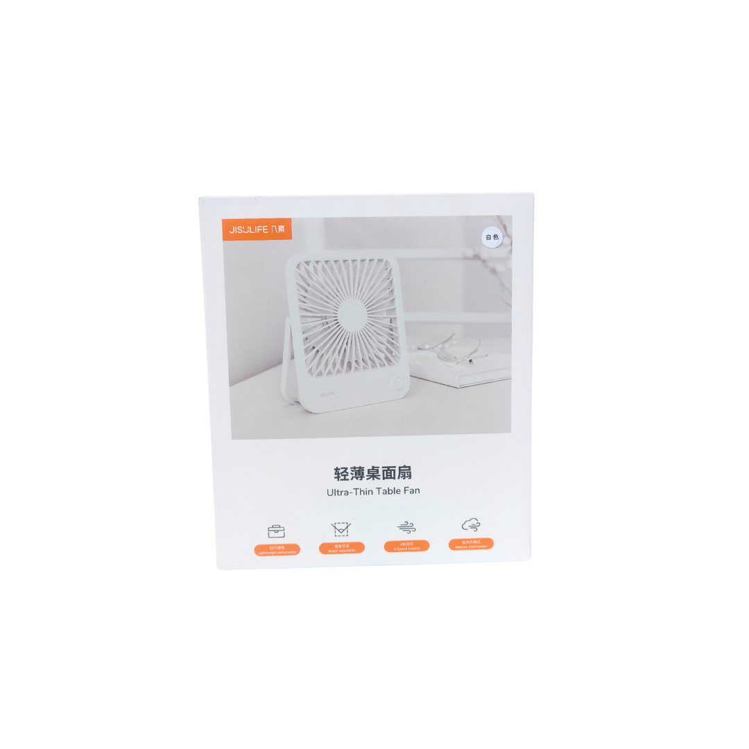 Jisulife Ultra Thin Table Fan 2000 Mah (PBO)