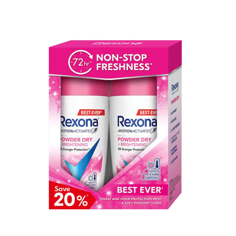 Rexona Roll-On Women-粉末干燥（双胞胎）50ml X 2