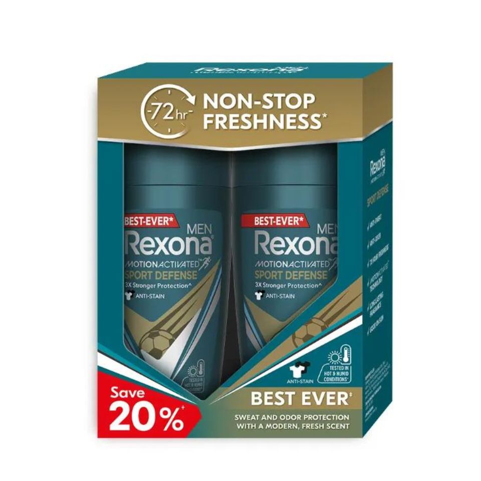 Rexona Roll-On Men - Sport Defence (Twin Pack) 45ml X 2