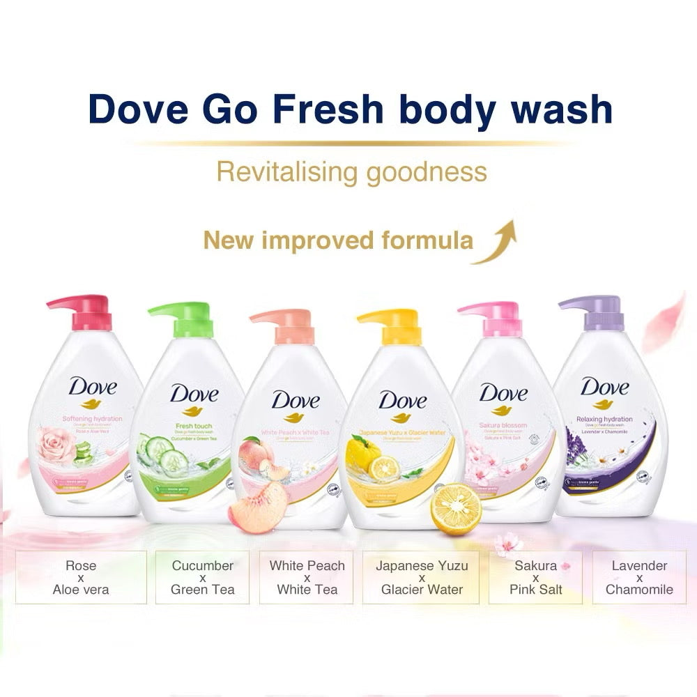 Dove Shower Relaxing Hydration Lavender 1000ml