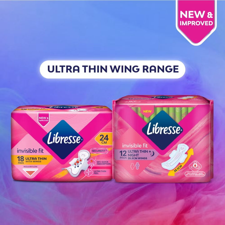Libresse Ultrathin with wings 24cm 18s