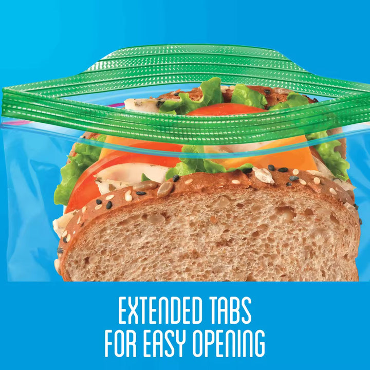 Ziploc Sandwich Value Pack 100 bags