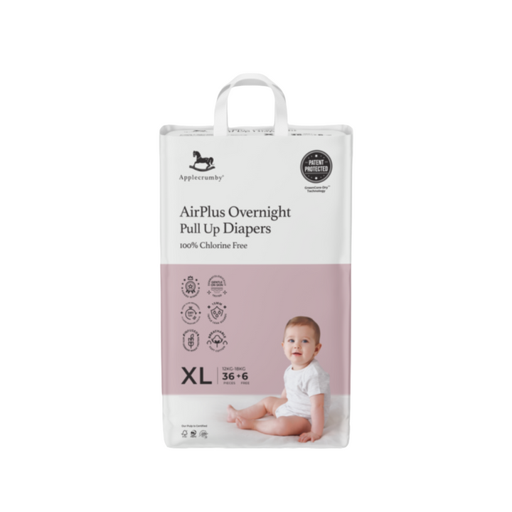 Applecrumby Airplus Overnight Pull Up Diapers XL36+6 Mega