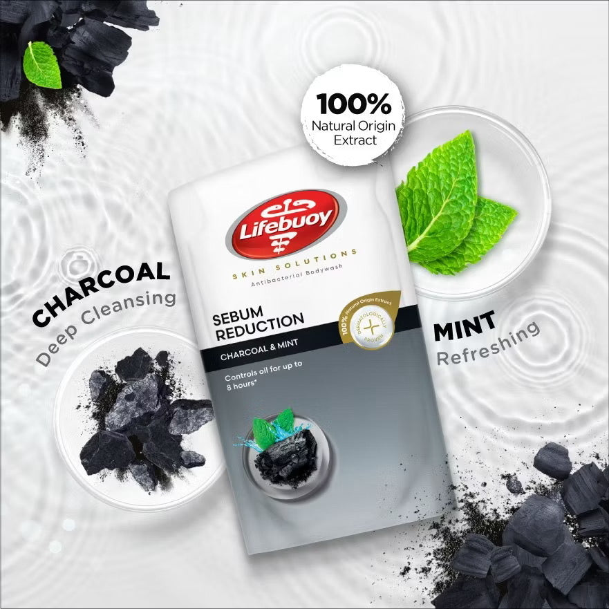 Lifebuoy Body Wash Charcoal 900ml