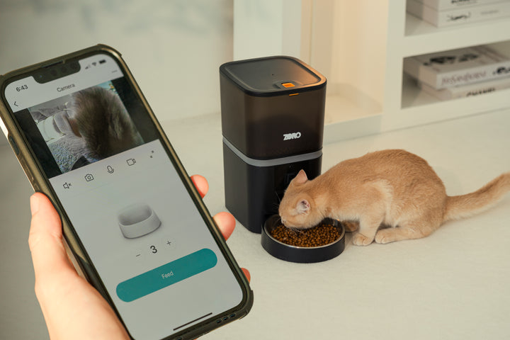 Zoro Pantry Automatic Pet Feeder With Camera