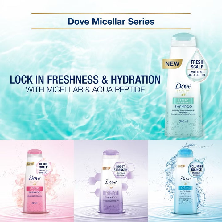 Dove Shampoo Detox Nourishment 650ml