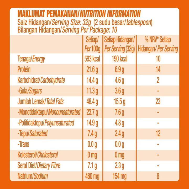 Ladys Choice Peanut Butter Creamy 500g