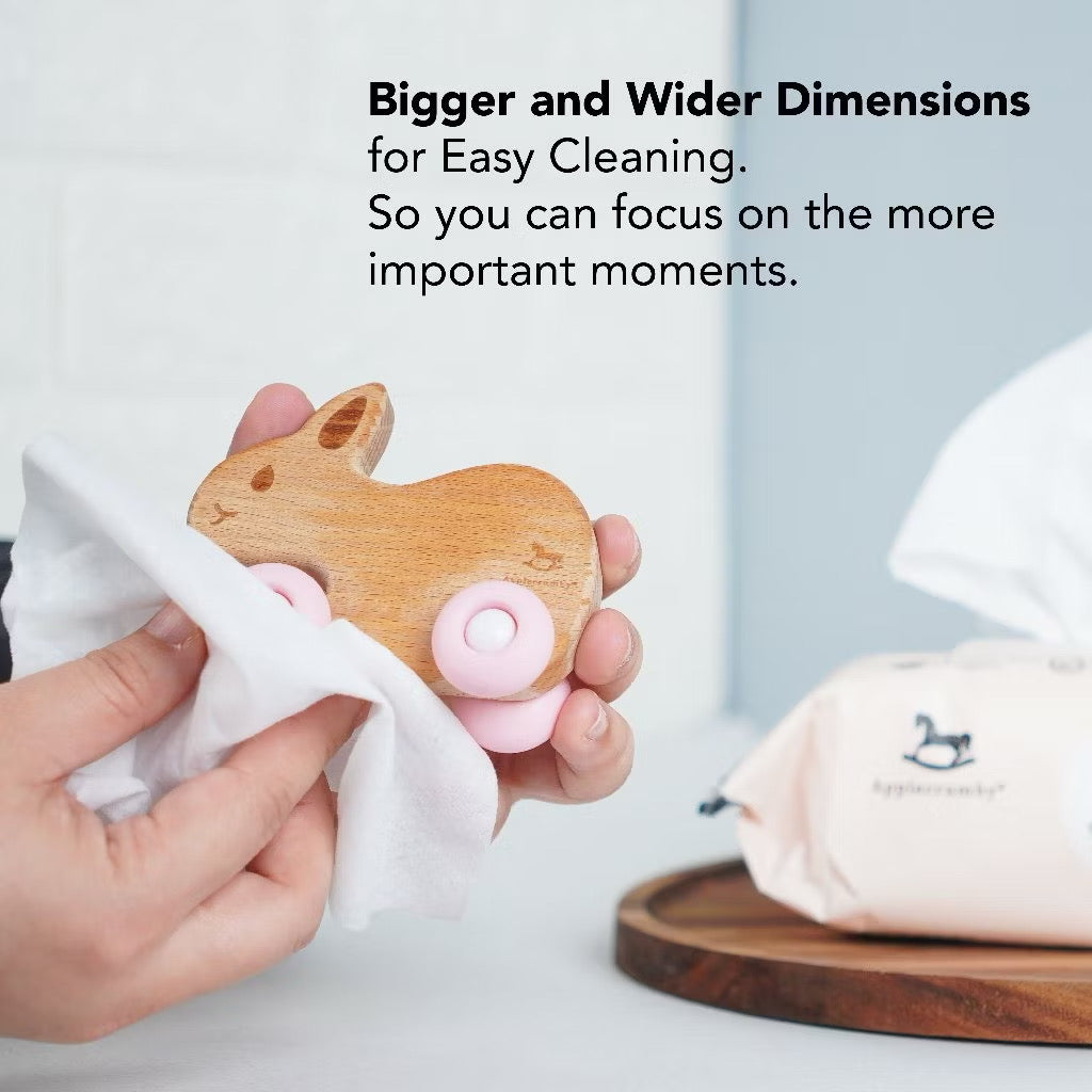 Applecrumby Extra Thick Honey Baby Wipes 80Sx2 Twin Pack