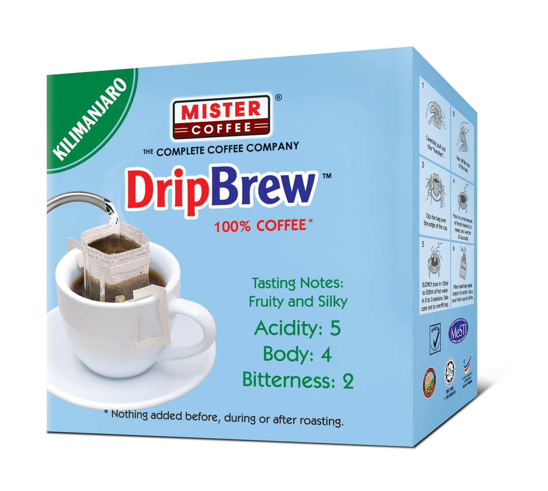 Mister Coffee DripBrew Kilimanjaro 5X10g