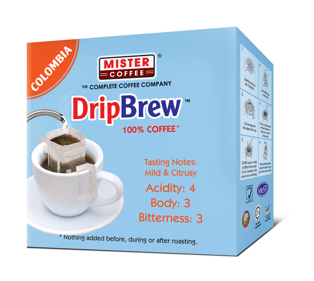 Mister Coffee DripBrew Colombia 5X10g