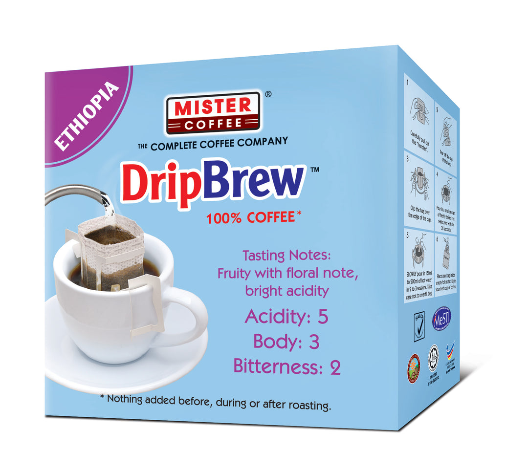 Mister Coffee DripBrew Ethiopia 5X10g