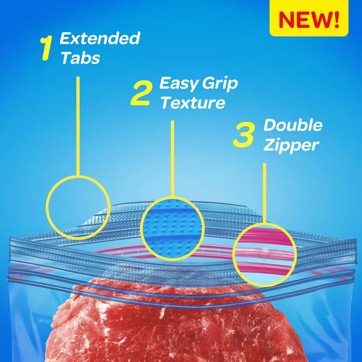 Ziploc Freezer Gallon Eot 15 bags