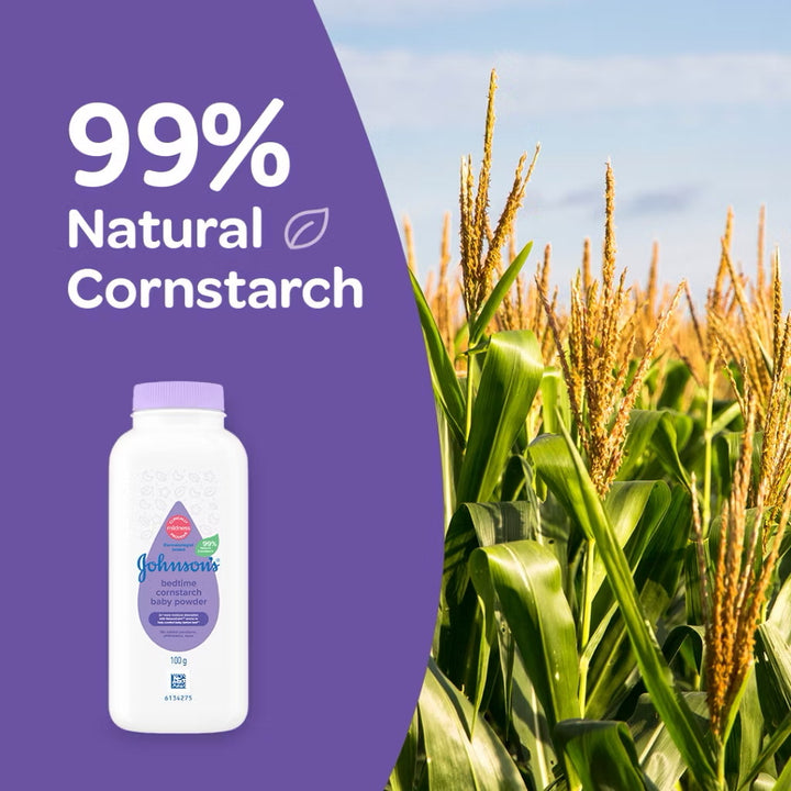 Johnsons Baby Bedtime Cornstarch Powder 500G