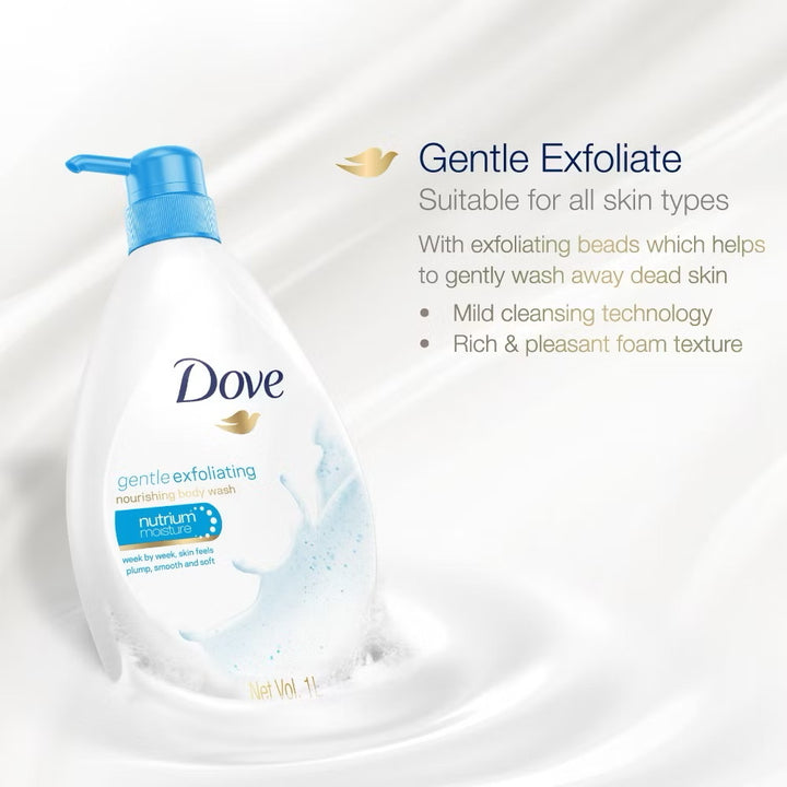 Dove Shower Gentle Exfoliating 1000ml