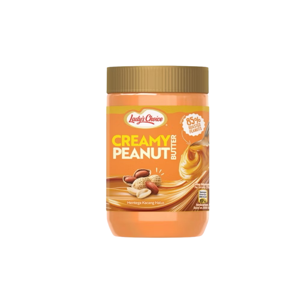 Ladys Choice Peanut Butter Creamy 500g
