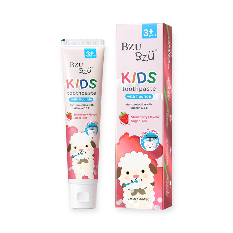 BzuBzu Kids Toothpaste Strawberry 50G