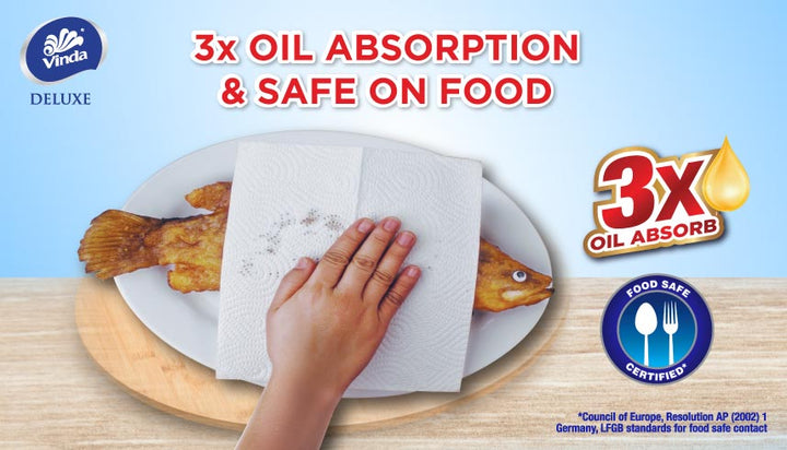 VINDA Deluxe SP Kitchen Towel 6x80s